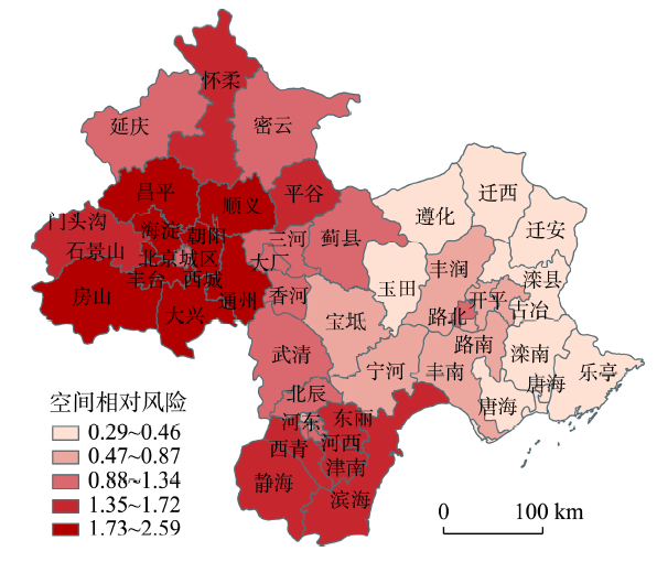 京津唐地区hfmd时空变异分析与影响因子探测