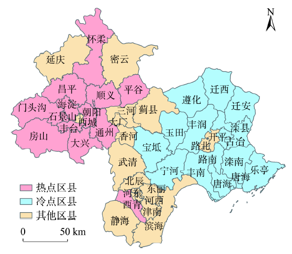 京津唐地区hfmd时空变异分析与影响因子探测